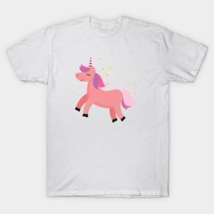 Cute Pink Unicorn T-Shirt